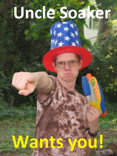 Uncle Soaker Wants You!