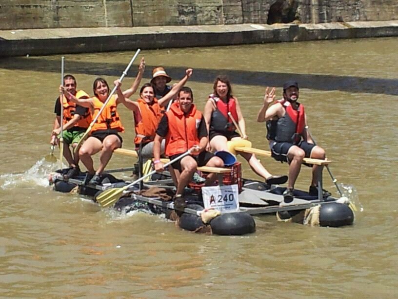 Our boat, this year is going to be called Falcó Milenari, which means Millenium Falcon in Catalan