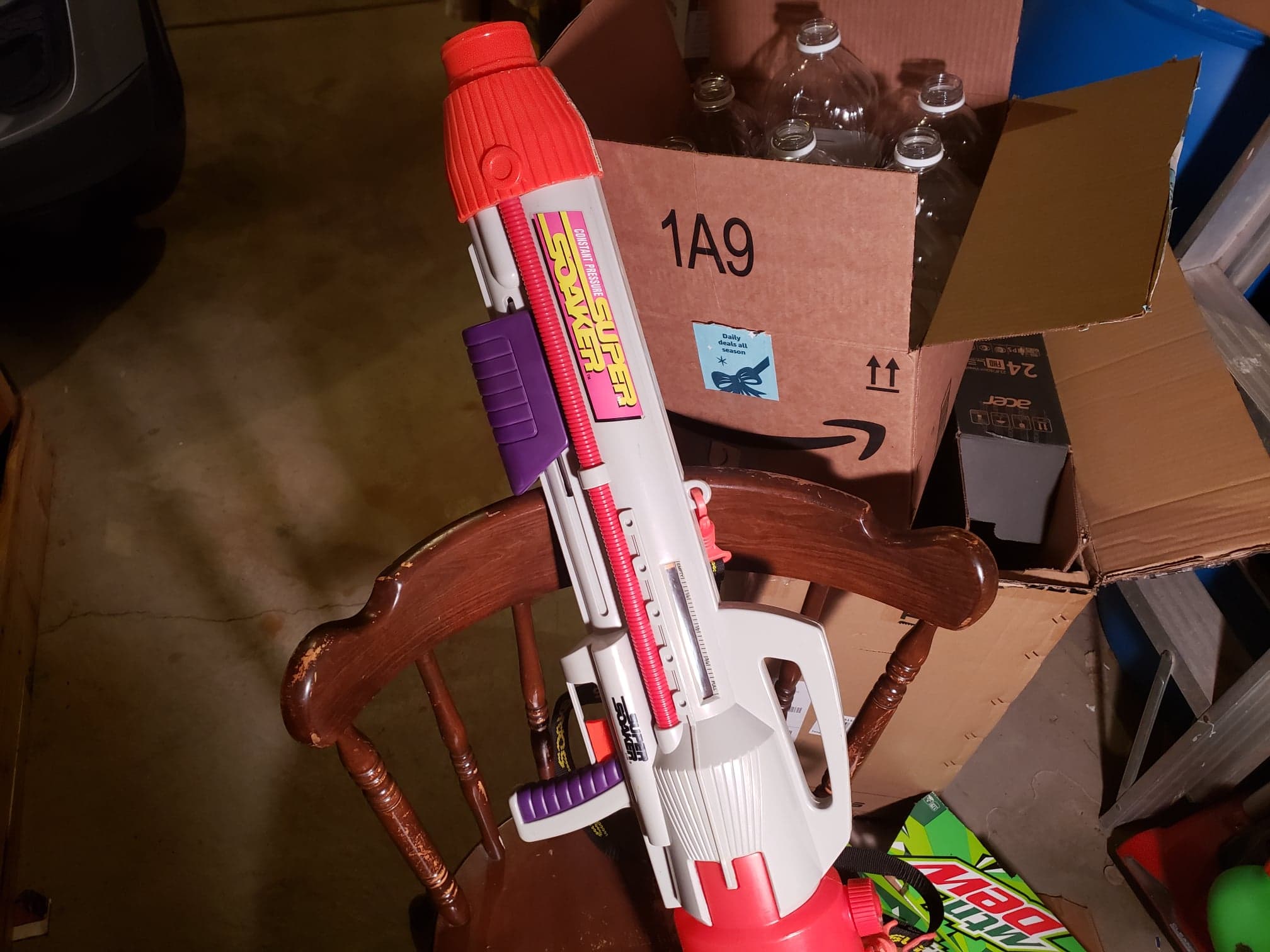 &quot;Here's the blaster in its former glory.  Also, see the bad Monster X that has more problems and will be dealt with soon.&quot;